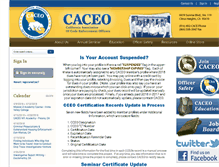 Tablet Screenshot of caceo.us